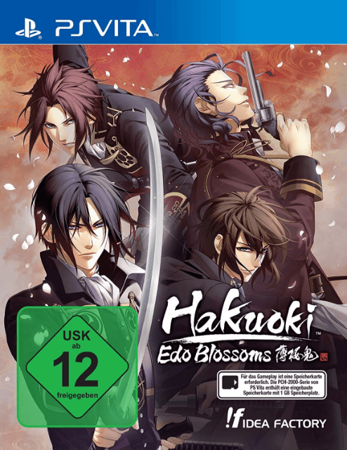 Hakuoki: Edo Blossoms [Limited Edition] box art for Playstation Vita
